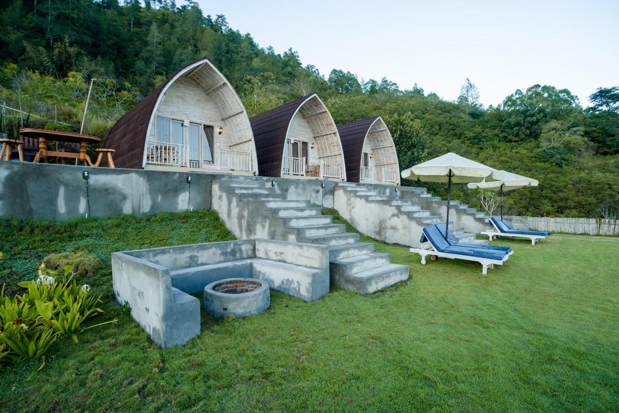 Samuh Camp Kintamani Hotell Exteriör bild