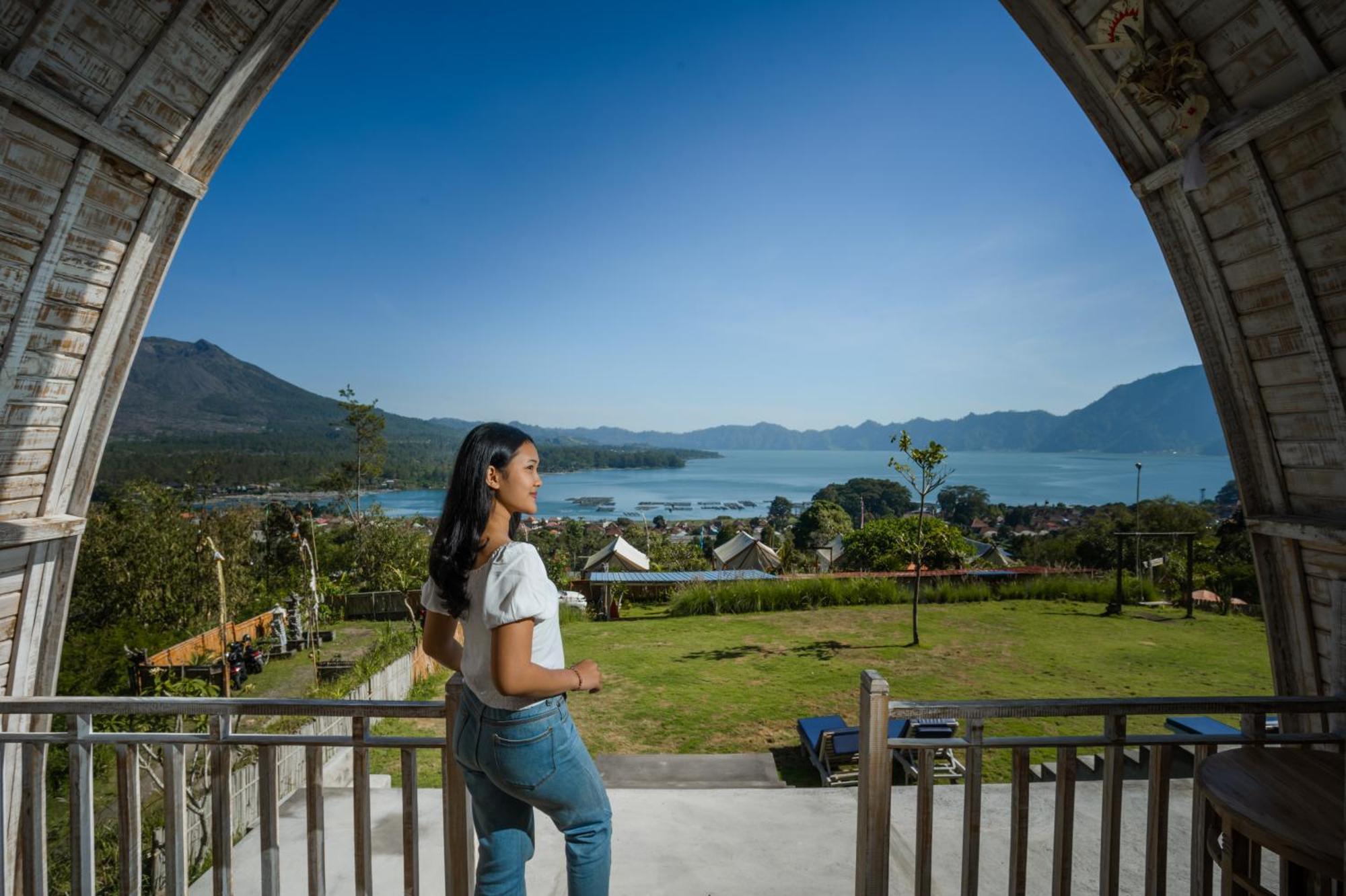 Samuh Camp Kintamani Hotell Exteriör bild