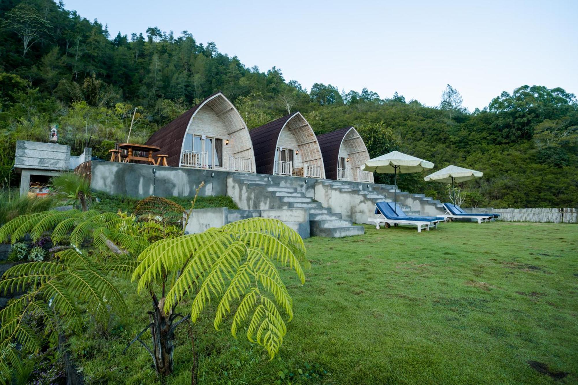 Samuh Camp Kintamani Hotell Exteriör bild